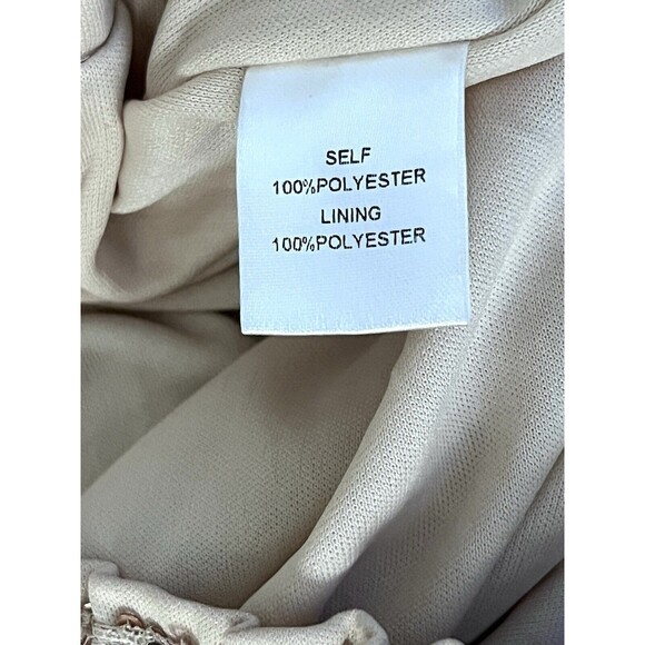 Cotton Bleu Women Gold Sequin Shorts Stretchy Waist lined Size X-Large - Picture 10 of 10